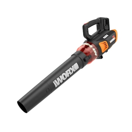 Worx Pro LeafJet Power Share Turbine 40V Battery Powered Handheld Leaf Blower, Bare Tool WG584.9
